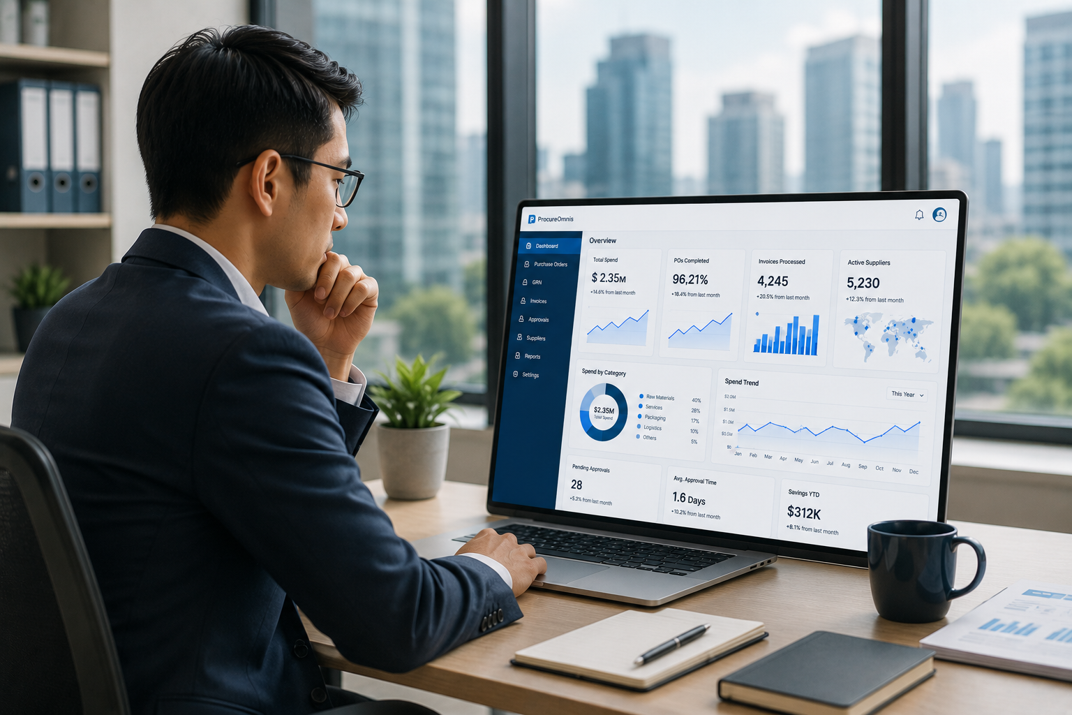Enterprise dashboard at scale